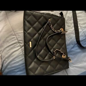 Black women shoulder bag